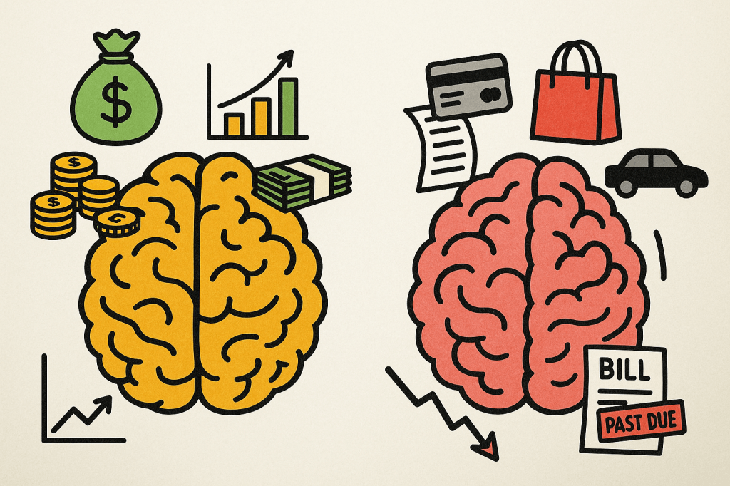 A “mentalidade de investidor” é a oposta do&nbsp;endividado